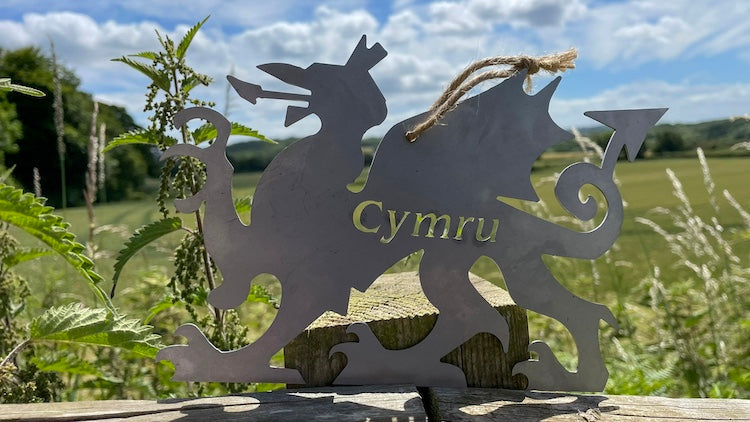 The Foalyard 🏴 Welsh - Cymraeg British made garden decor