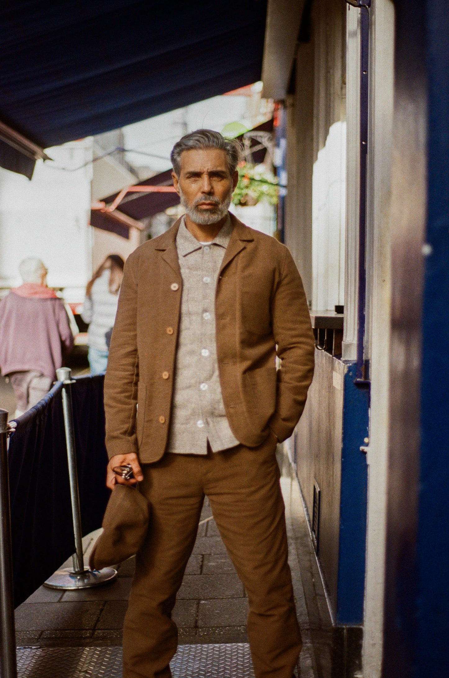 Theydon Overshirt - Orlon Taupe