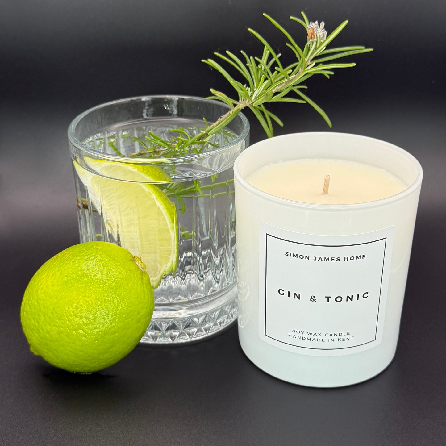 Gin & Tonic Handmade Soy Wax Candle