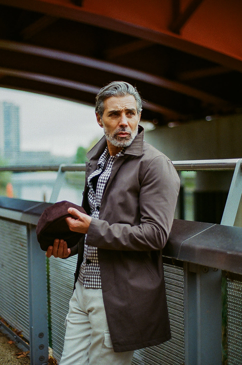 Turner Shacket - Brown Check Silvia