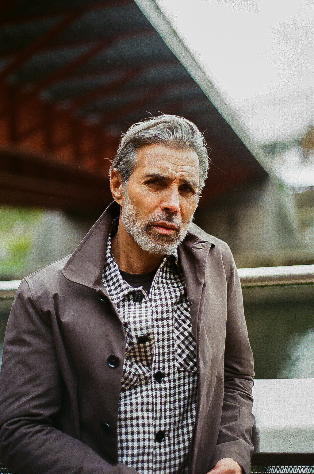 Turner Shacket - Brown Check Silvia