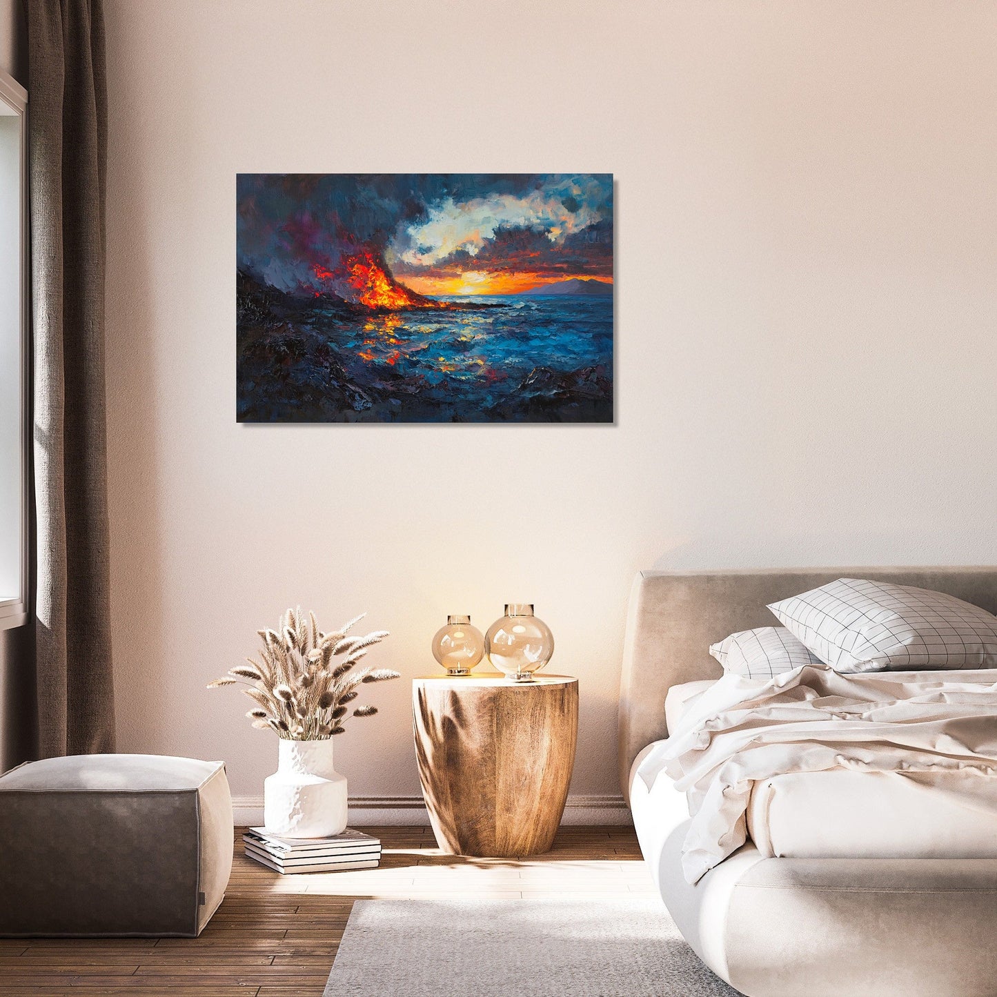 Volcanic Horizon Canvas