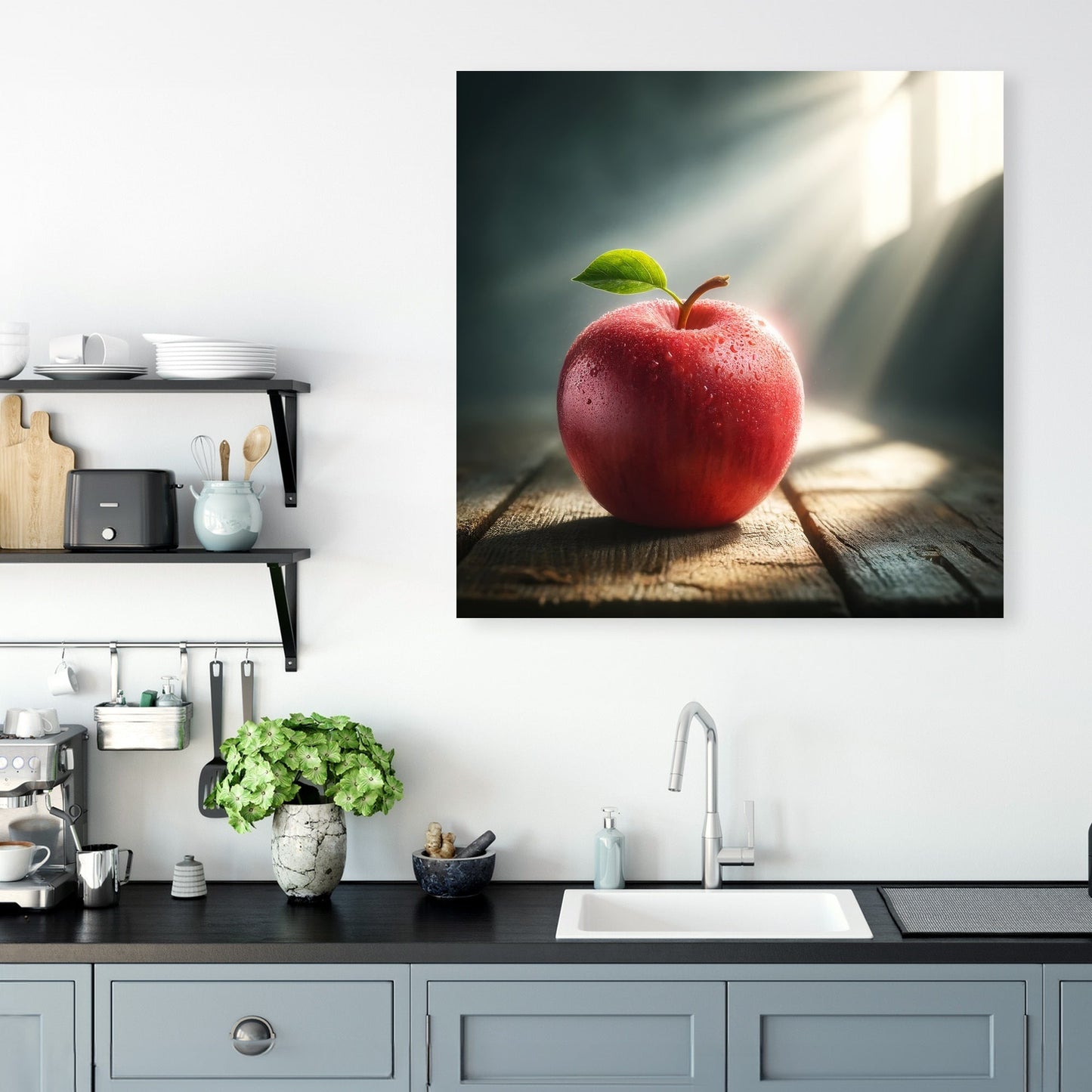 Morning Dew Apple Canvas