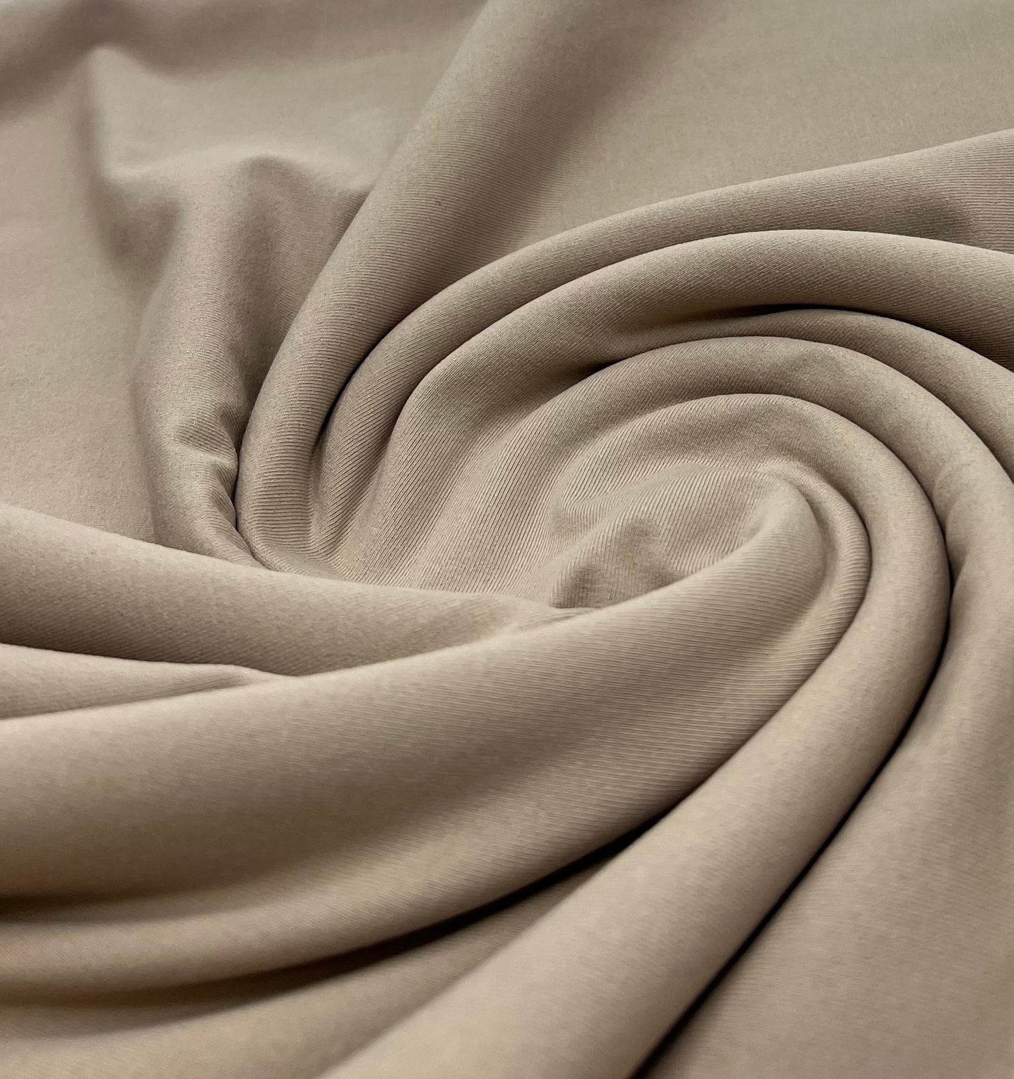 Mocha Stretch Jersey 220GSM 4 Way Stretch Fabric