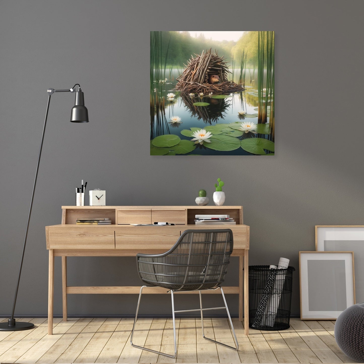 Beaver Lodge Harmony Canvas