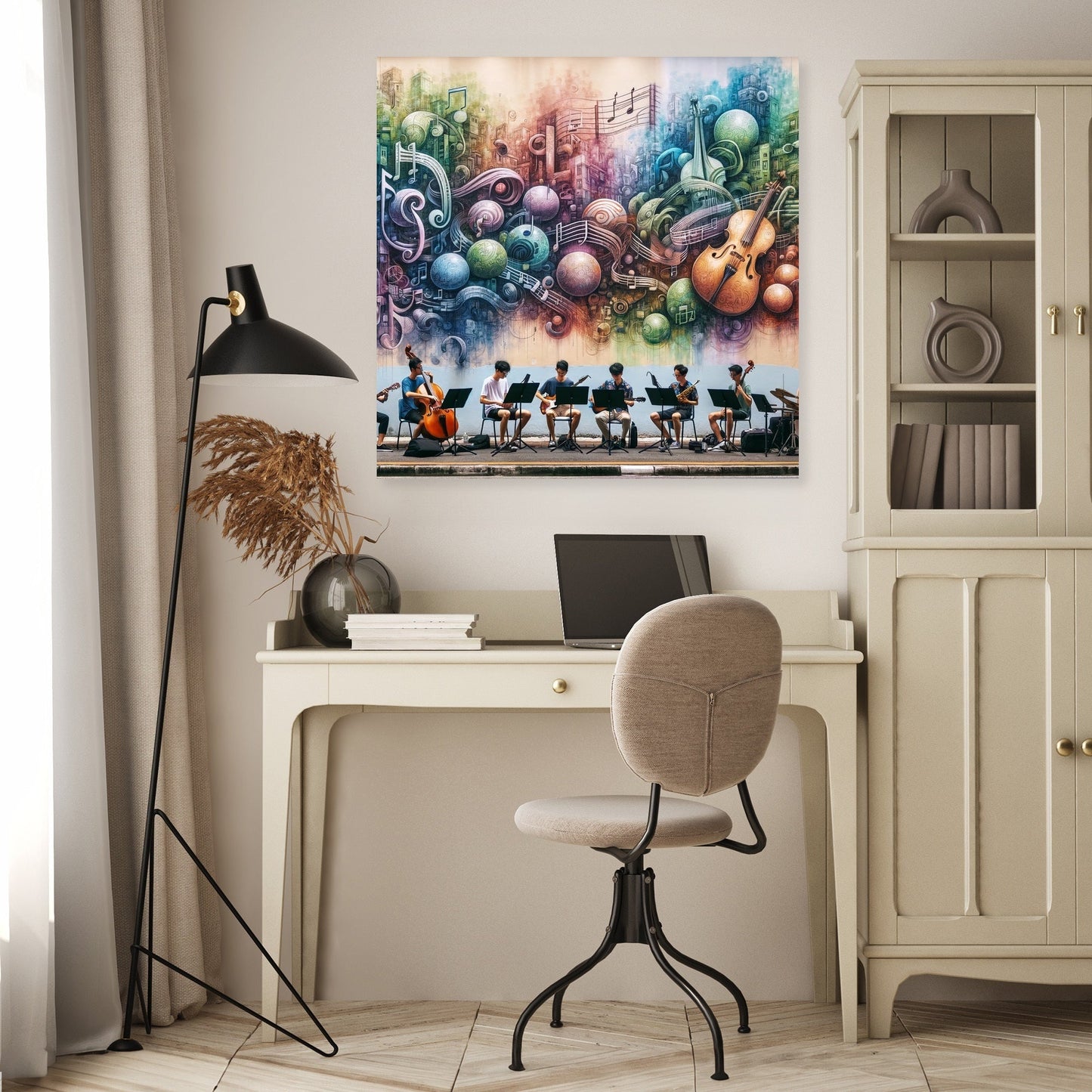Symphony of the Streets Canvas