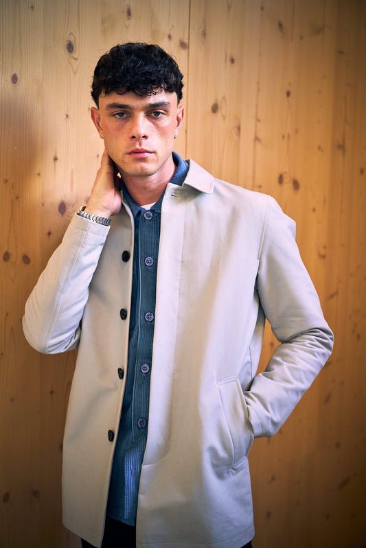 Bank Short Mac Lined  - Putty DX