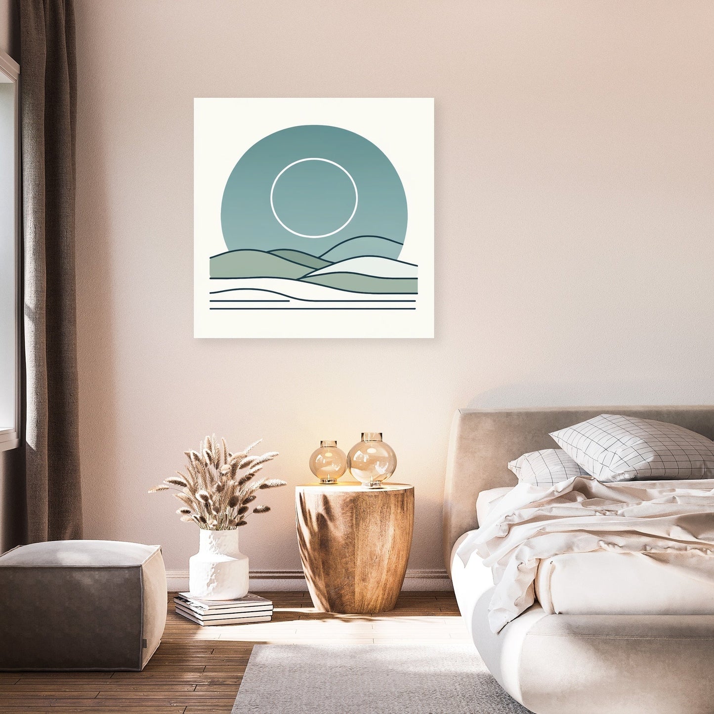 Subtle Harmony Canvas