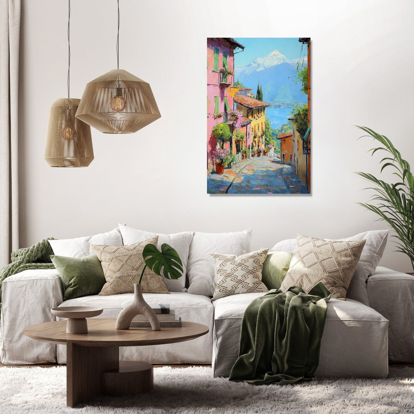 Bellagio Midday Reflections Canvas