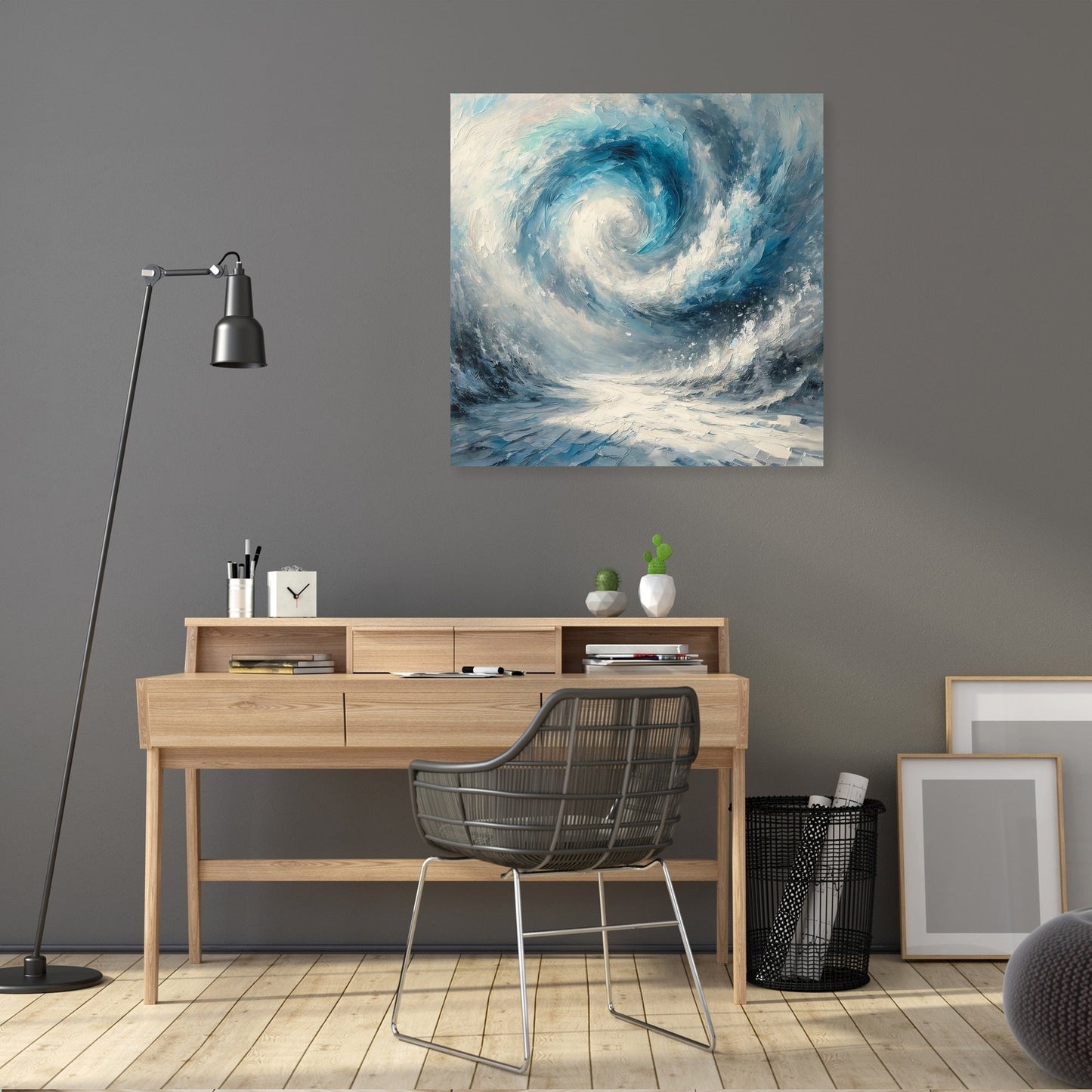 Blizzard's Embrace Canvas