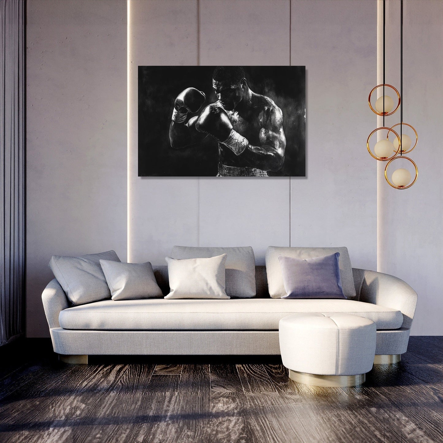 Fists of Determination Canvas