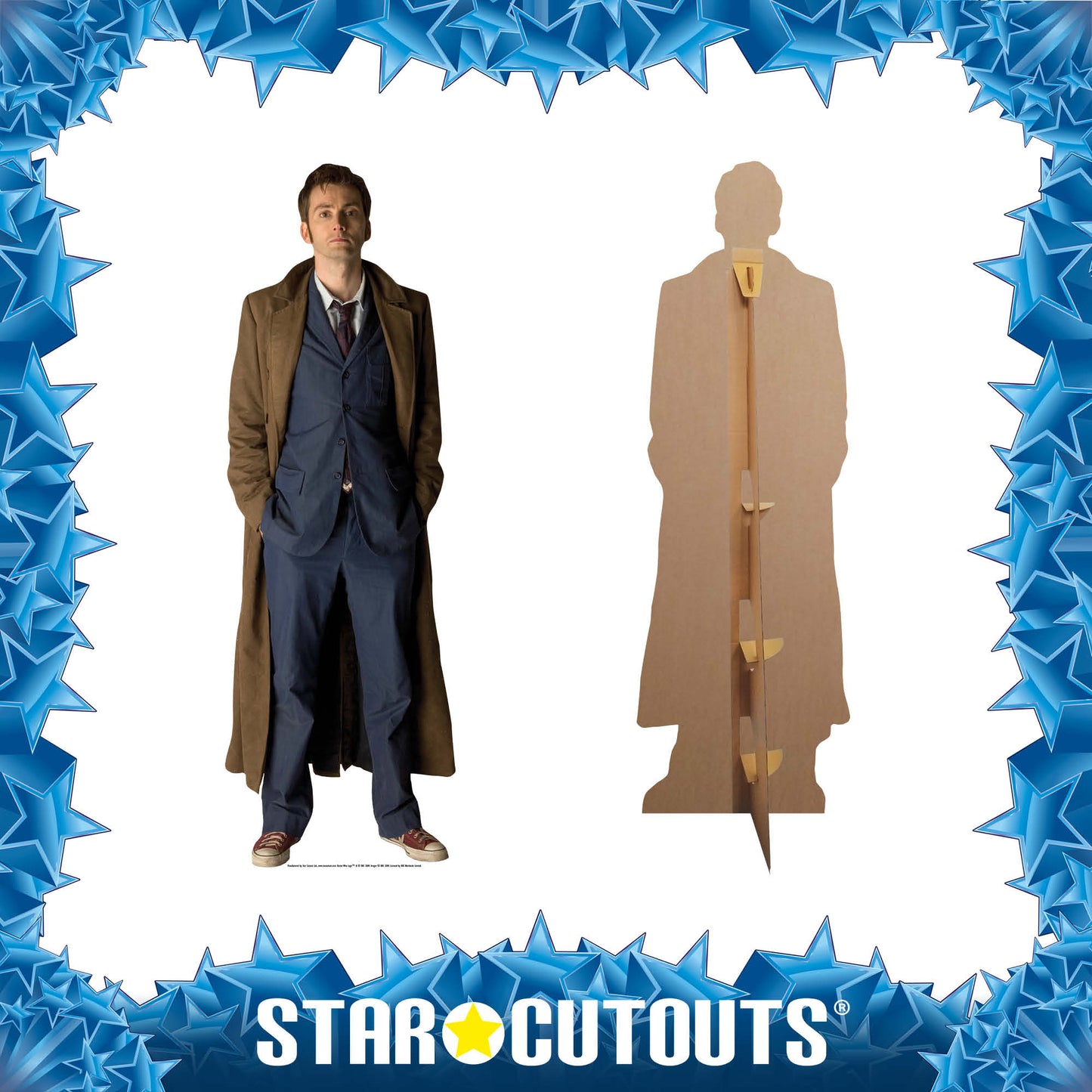 SC008 The Doctor David Tennant Cardboard Cutout Height 183cm