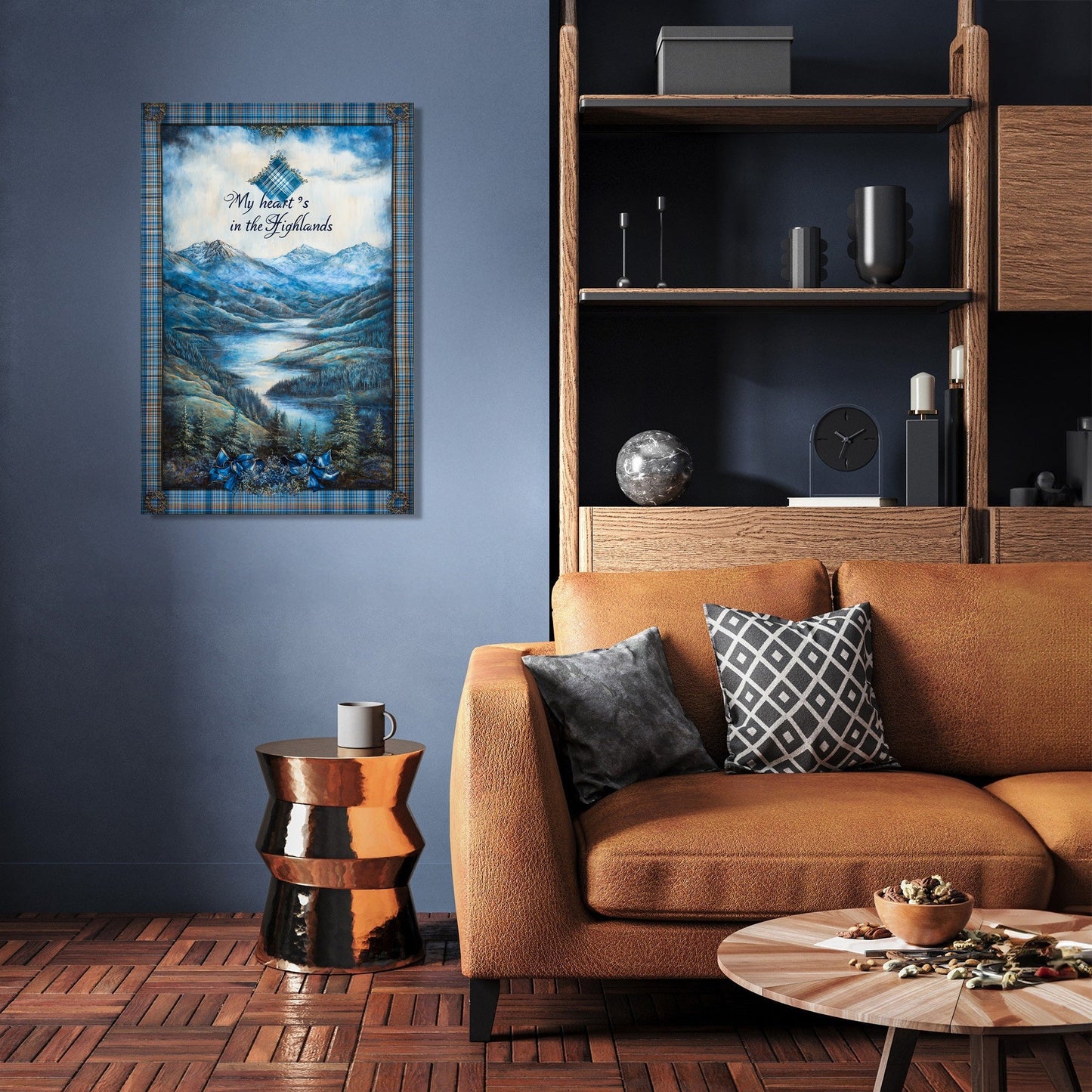 My heart’s in the Highlands Canvas