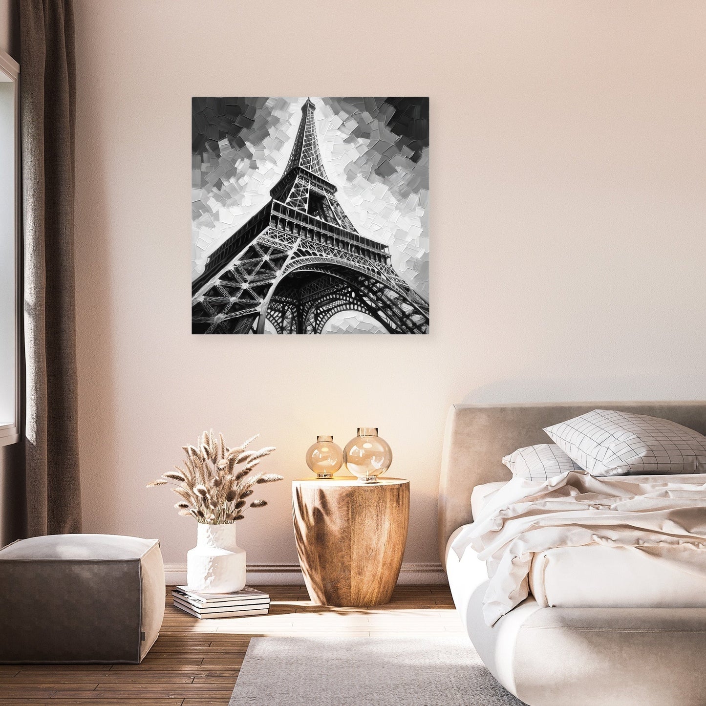 Mystique of Paris Eiffel Tower Canvas