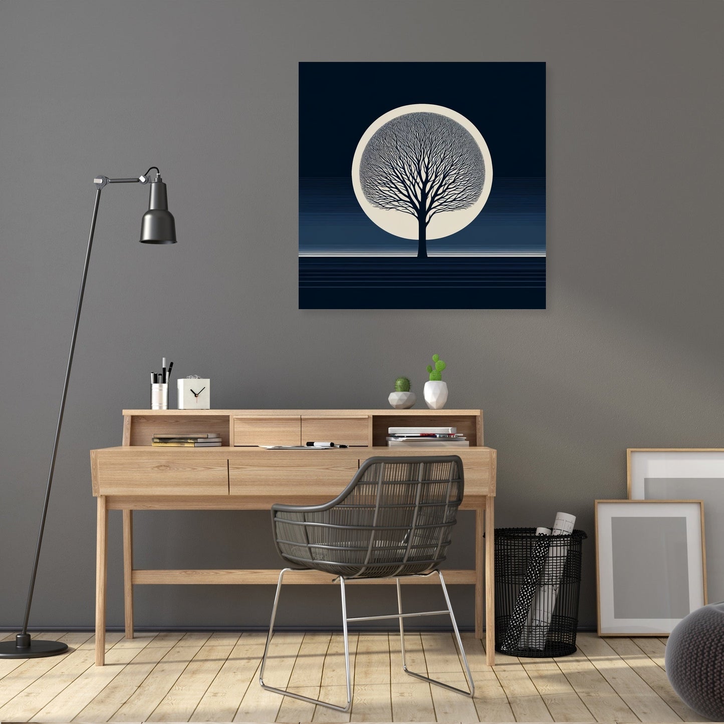 Elegance in the Shadows Canvas