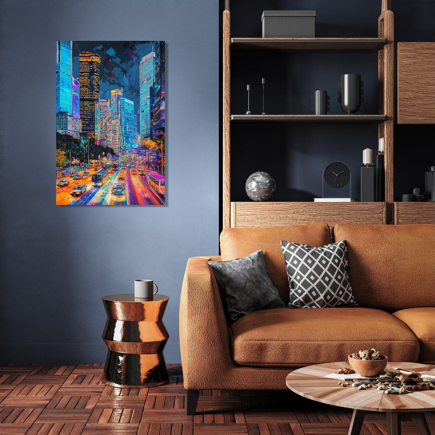 City Lights Canvas