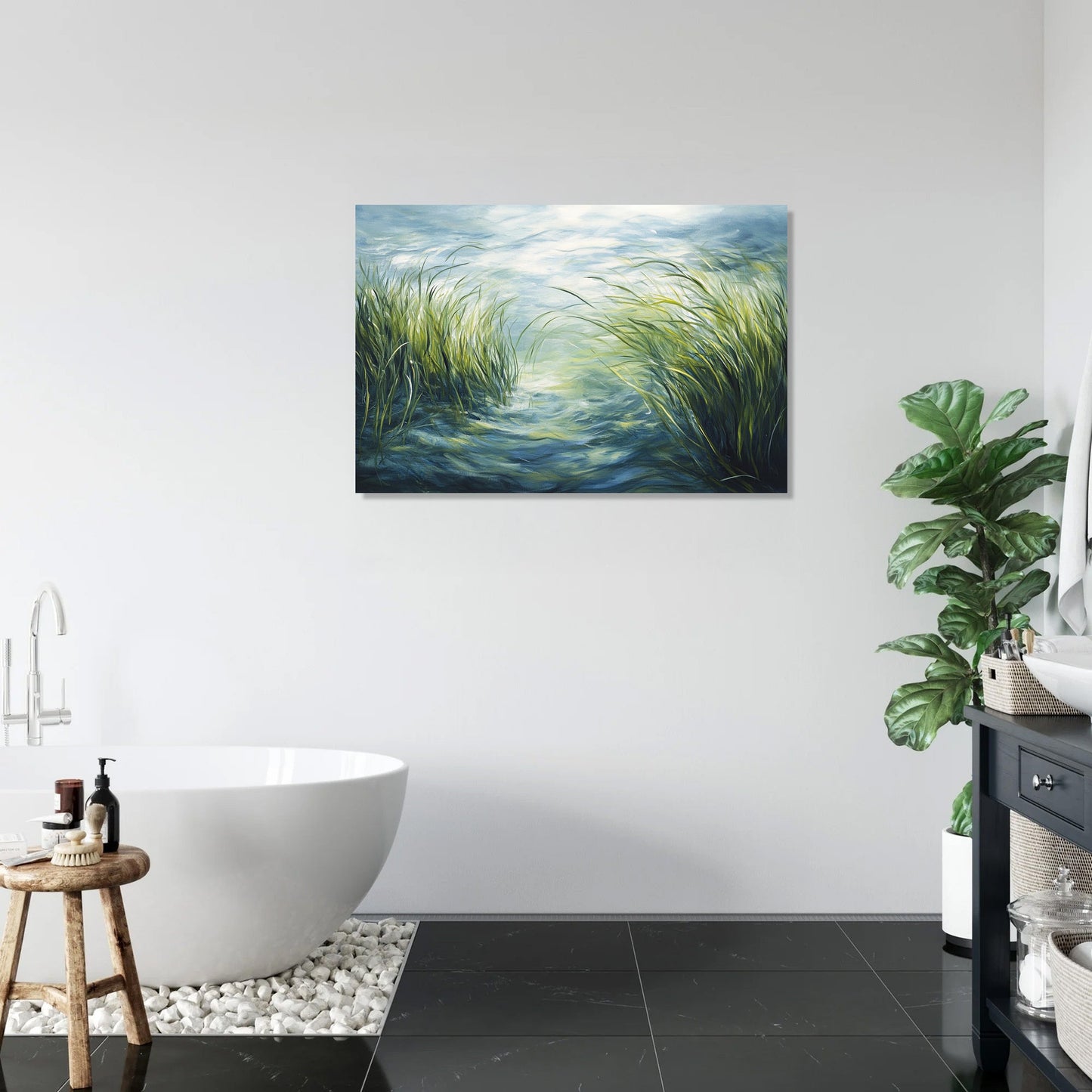 Seagrass Harmony Canvas