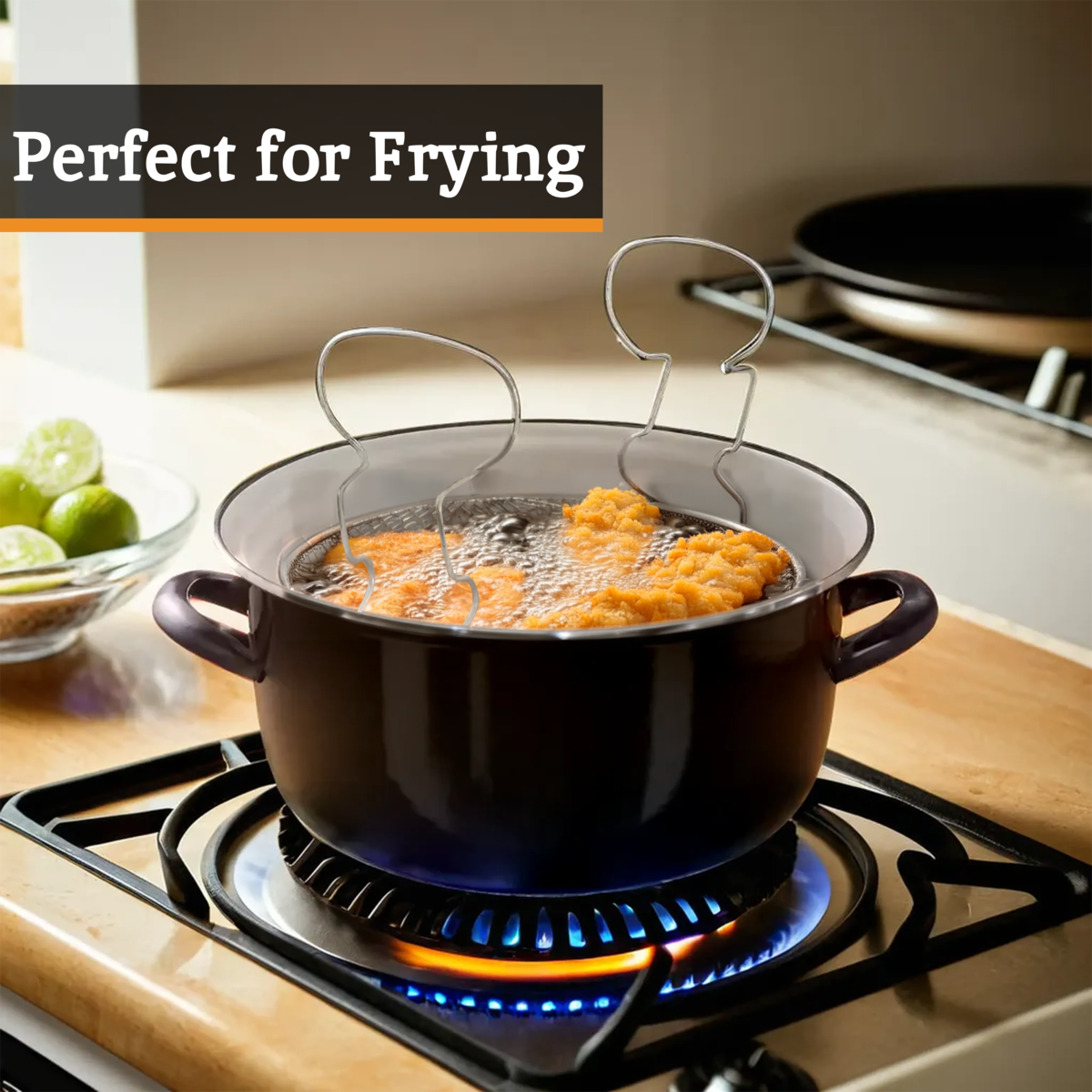 Black Deep Fryer | Telo