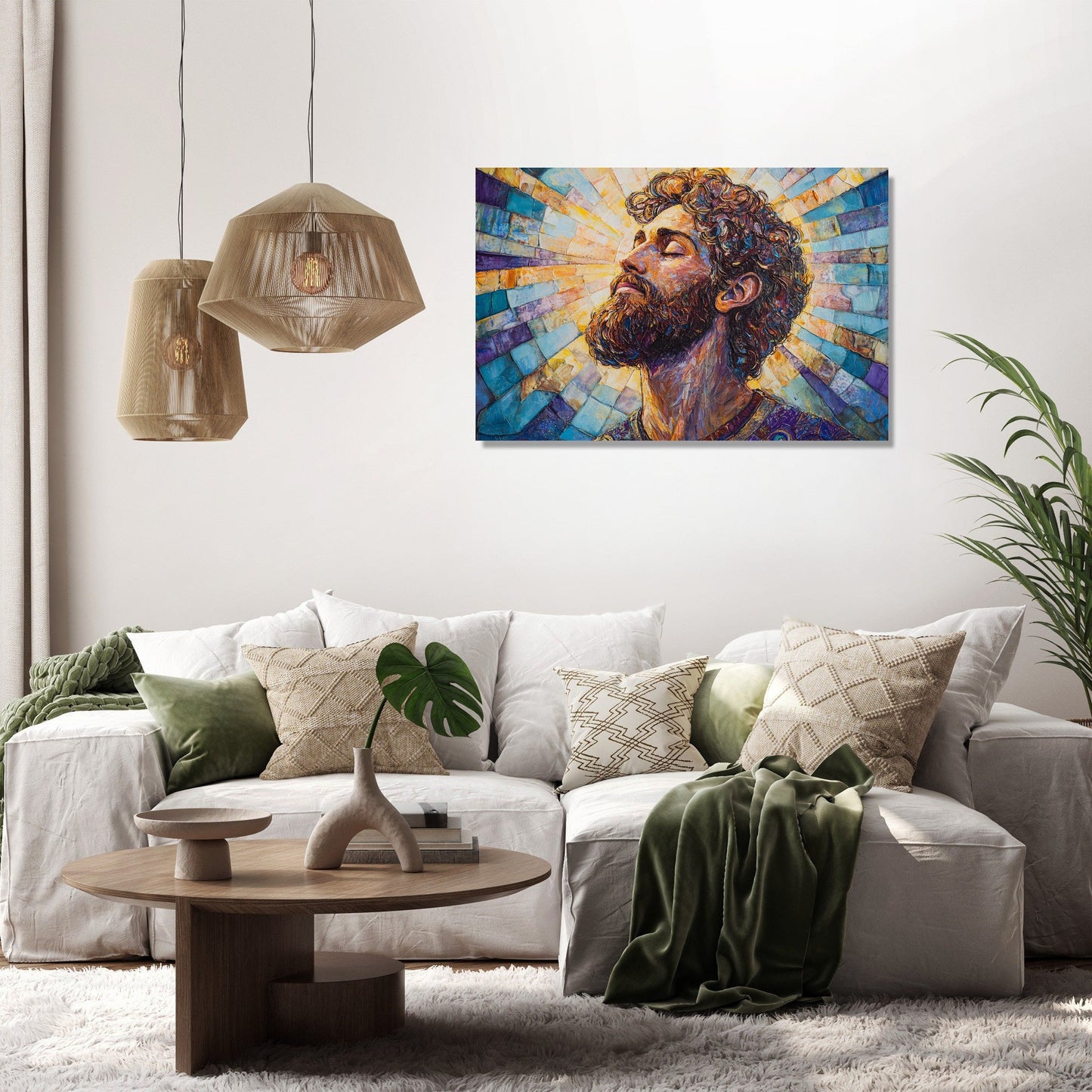 Saint David Radiance Canvas
