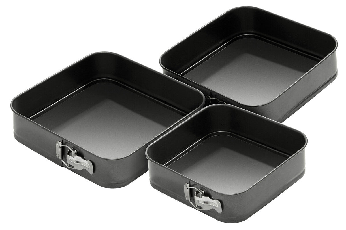 Set Of Three Spring Form Cake Tin