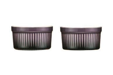 Ovenlove Set of 2 Purple Ramekins