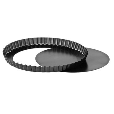 Large Fluted Flan Tin