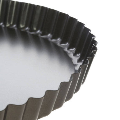 Large Fluted Flan Tin