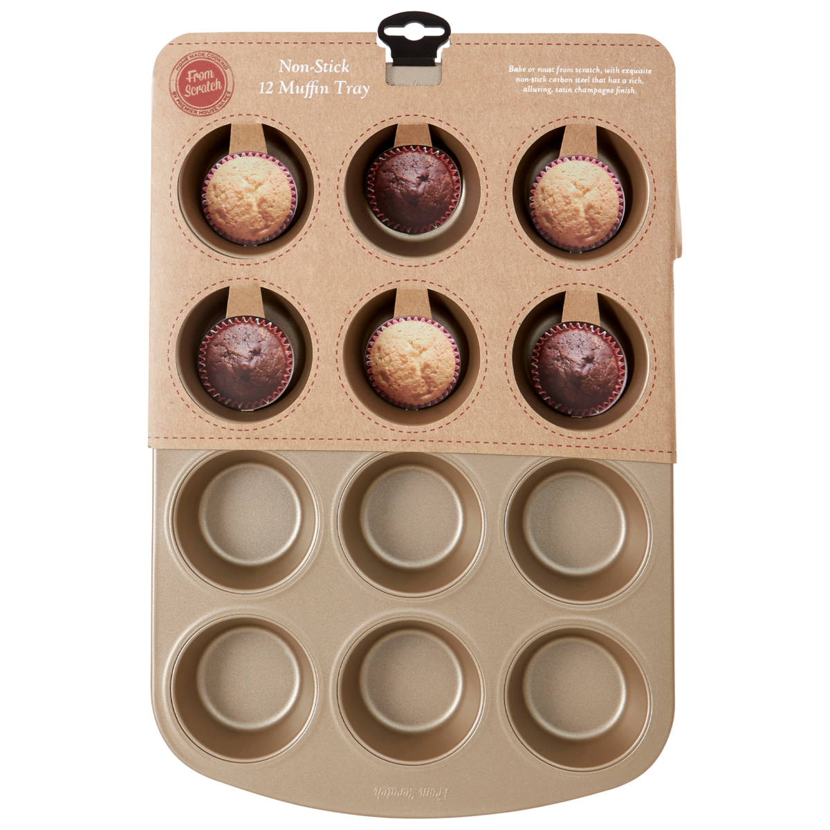 From Scratch Twelve Muffin Tray
