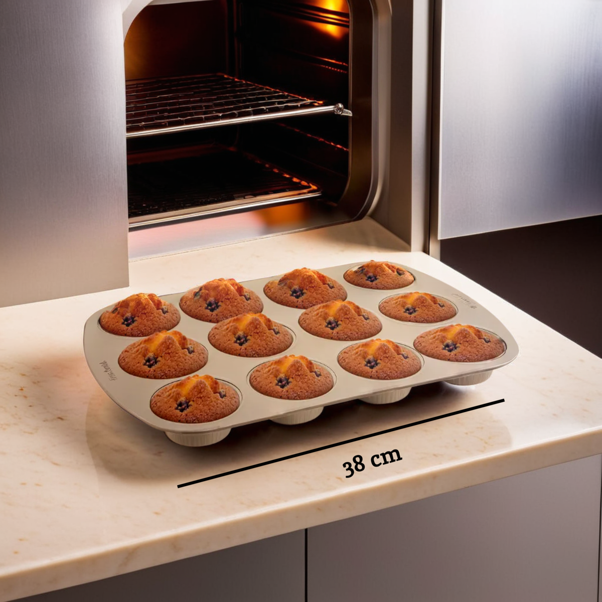 From Scratch Twelve Muffin Tray