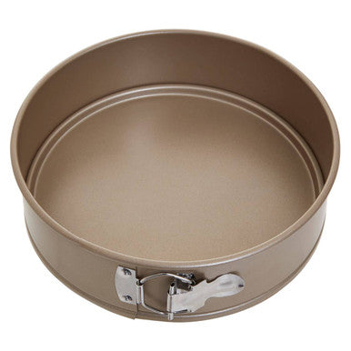 Champagne Finish Springform Round Cake Pan 24cm | From Scratch