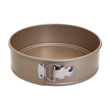Champagne Finish Springform Round Cake Pan 24cm | From Scratch