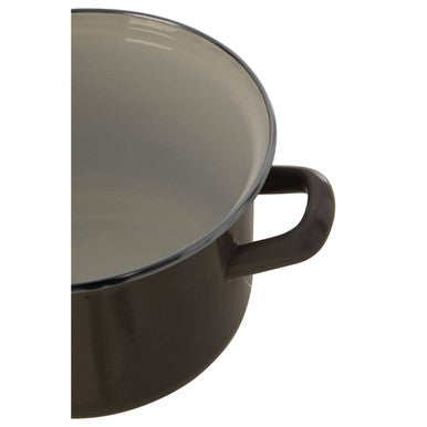 Porter Grey Enamel 16cm Casserole Dish