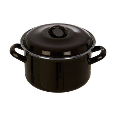 Porter Small Black Casserole Dish