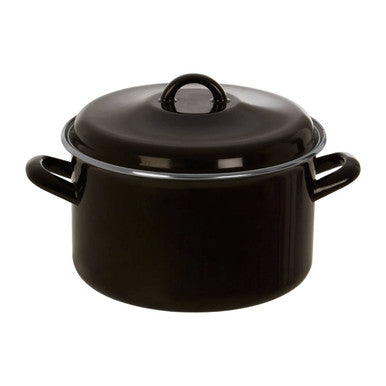 Porter Large Black Casserole Dish