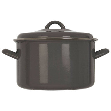 Porter Large Grey Casserole Dish With Lid