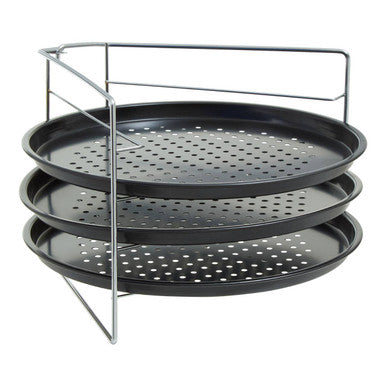 Three Tier Non Stick Pizza Rack | From Scratch