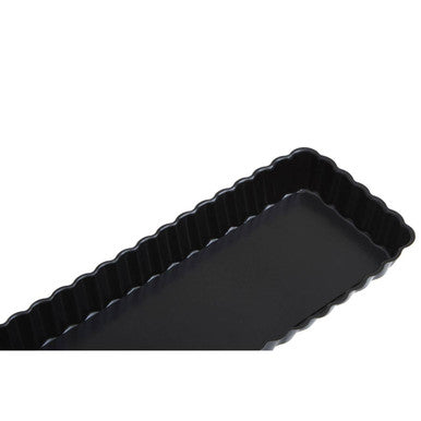 From Scratch Rectangular Fluted Flan Quiche Tin