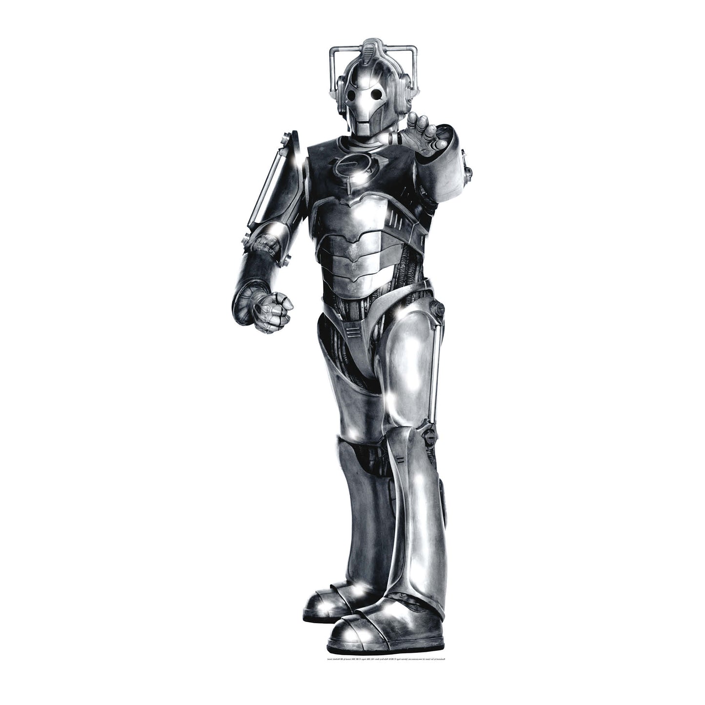 SC010 Cyberman Cardboard Cut Out Height 191cm