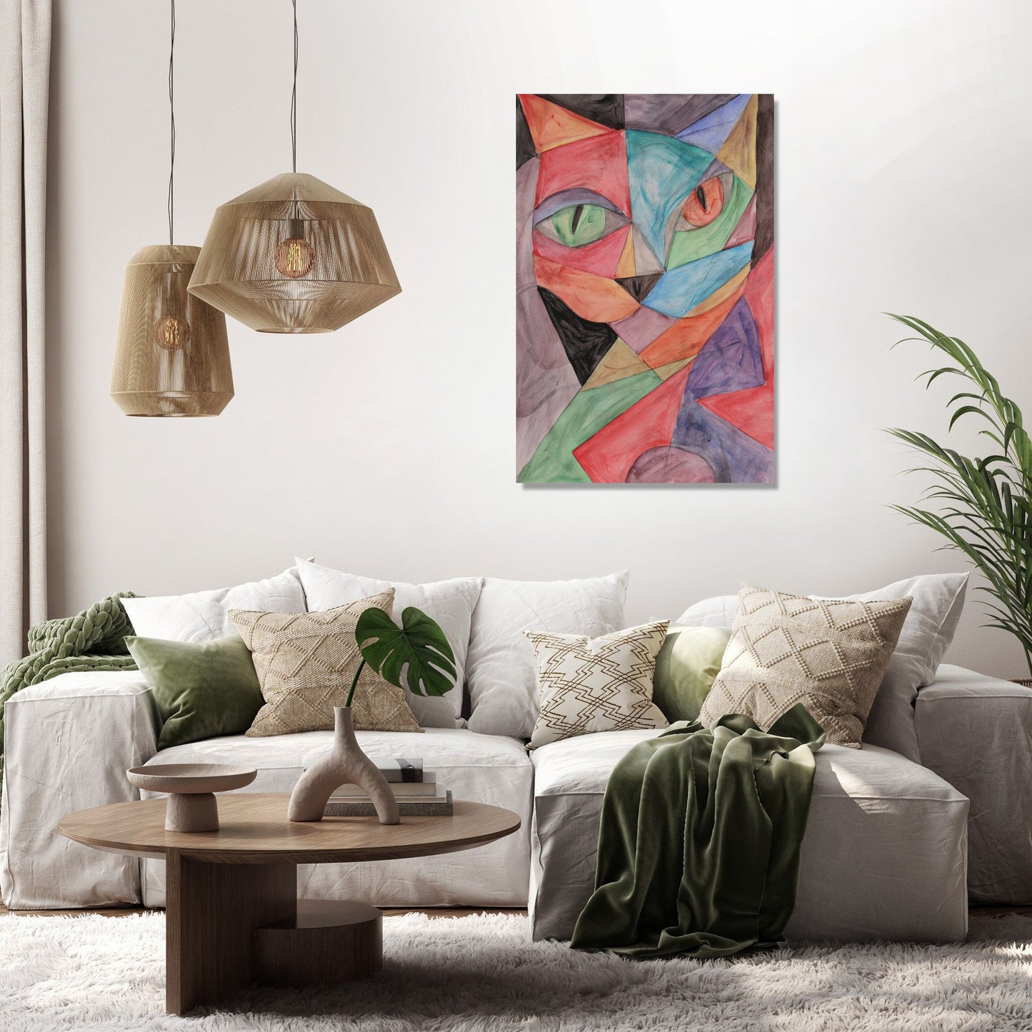 Feline Perspectives Canvas