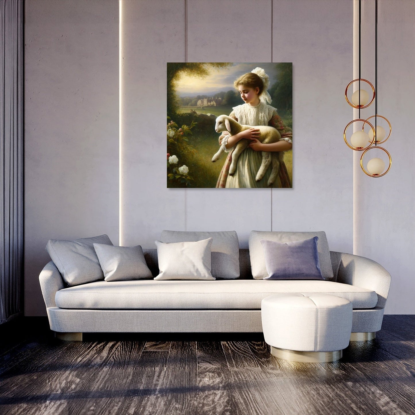 Innocence in Bloom Canvas