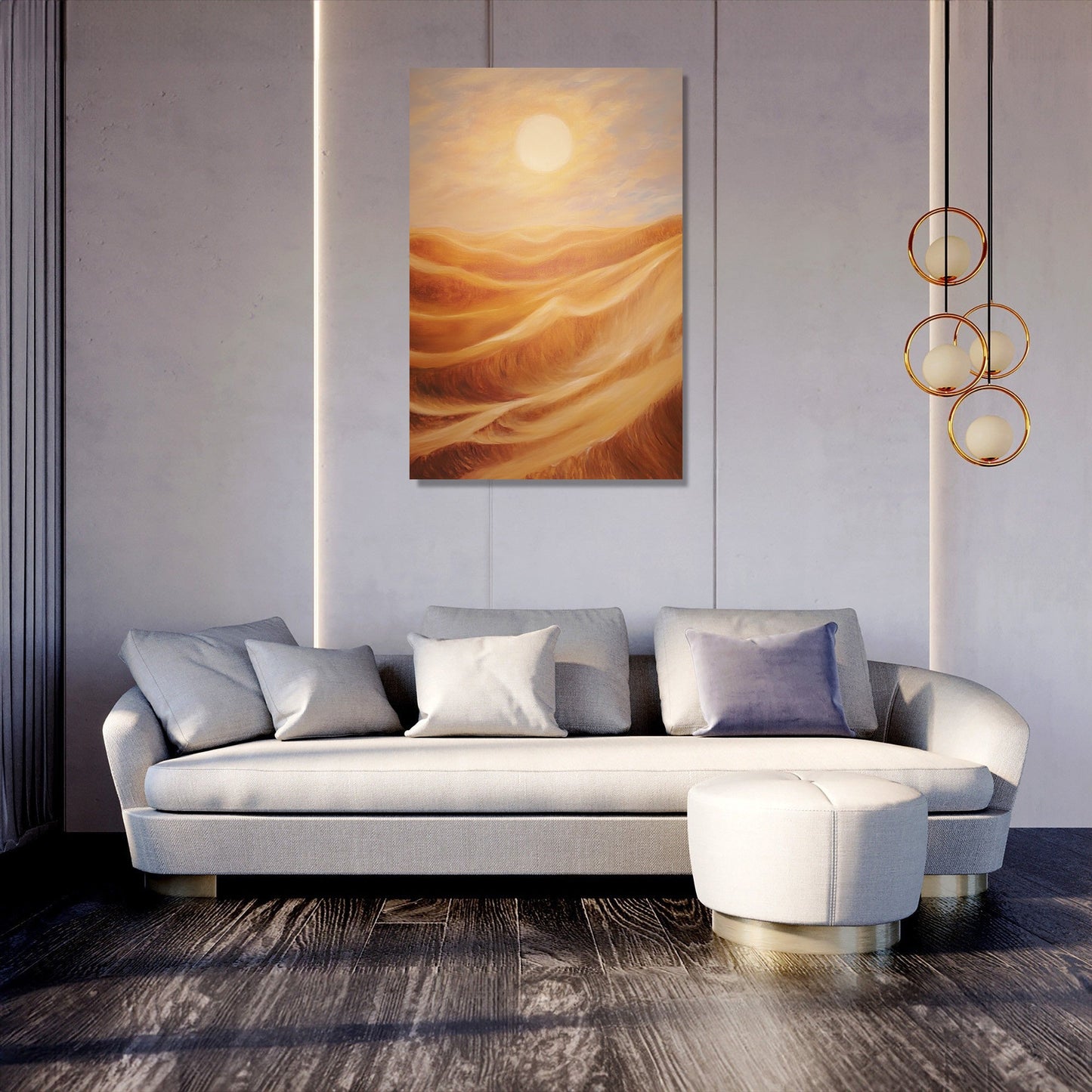 Mirage of the Desert Canvas