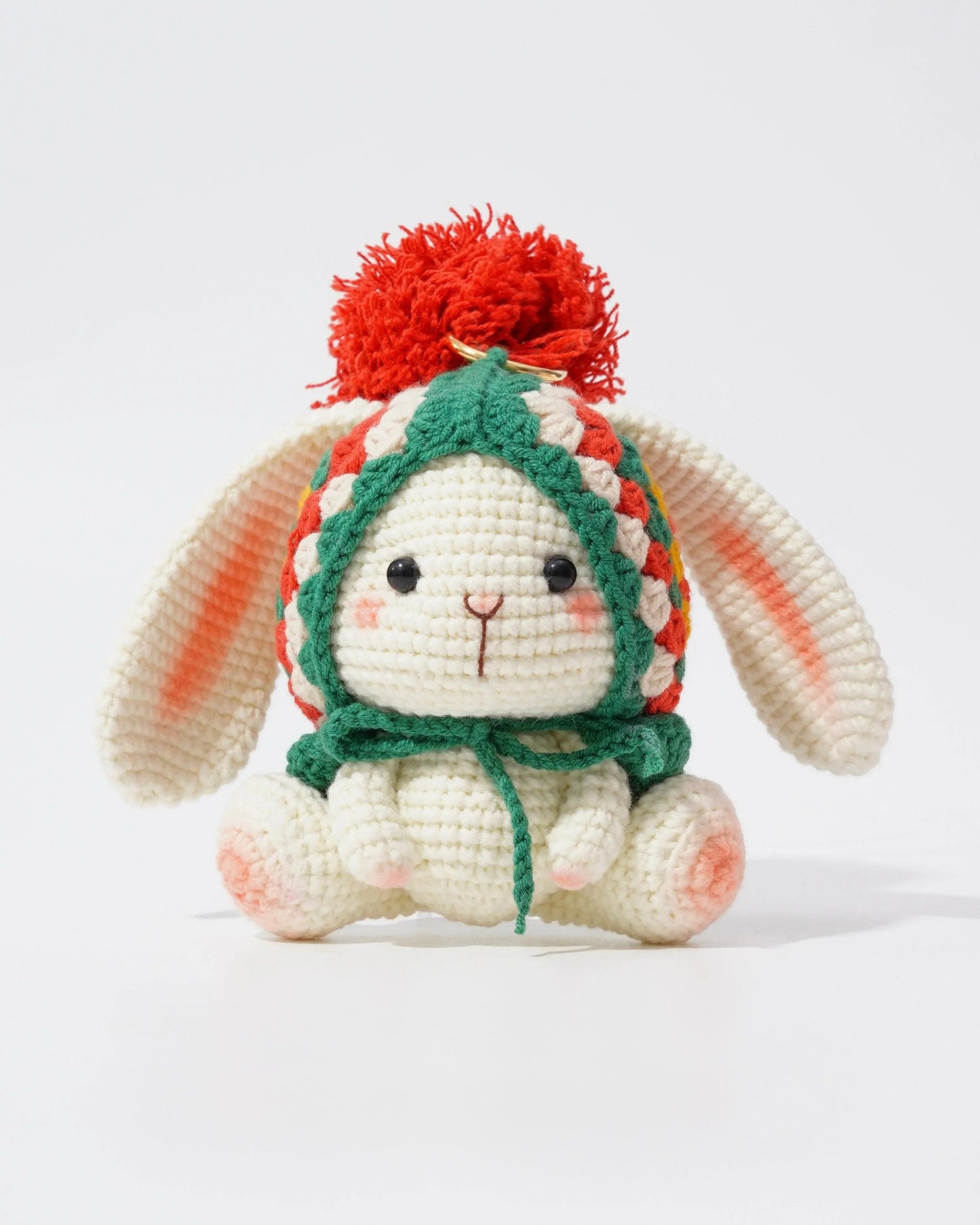 Granny Square Bunny – Adorable Handmade Crochet Bunny Plush Toy