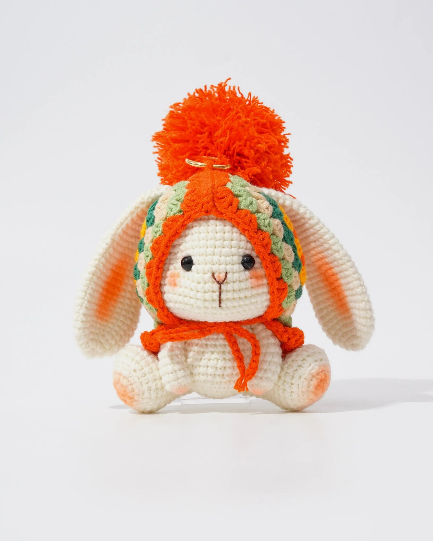 Granny Square Bunny – Adorable Handmade Crochet Bunny Plush Toy