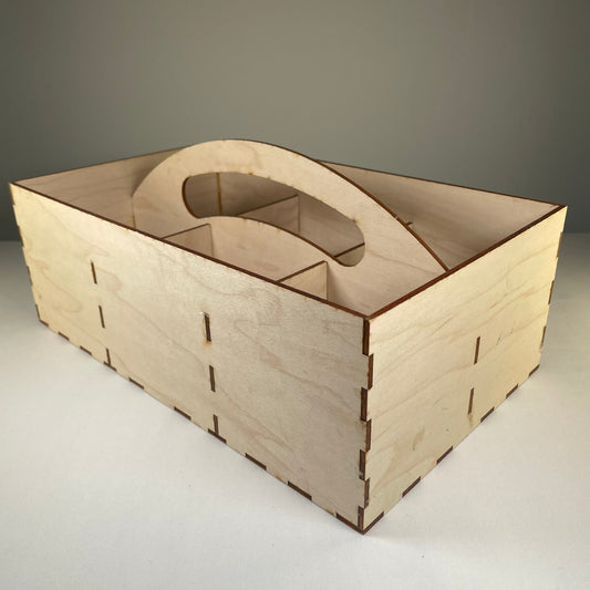 Seedbox with Handle - Flatpack Model Kit by Curious Rabbit ®