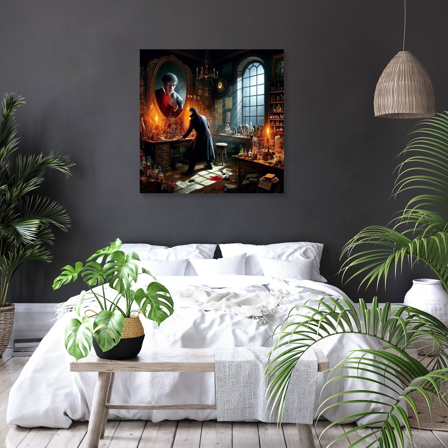 Reflections of Conflict Canvas
