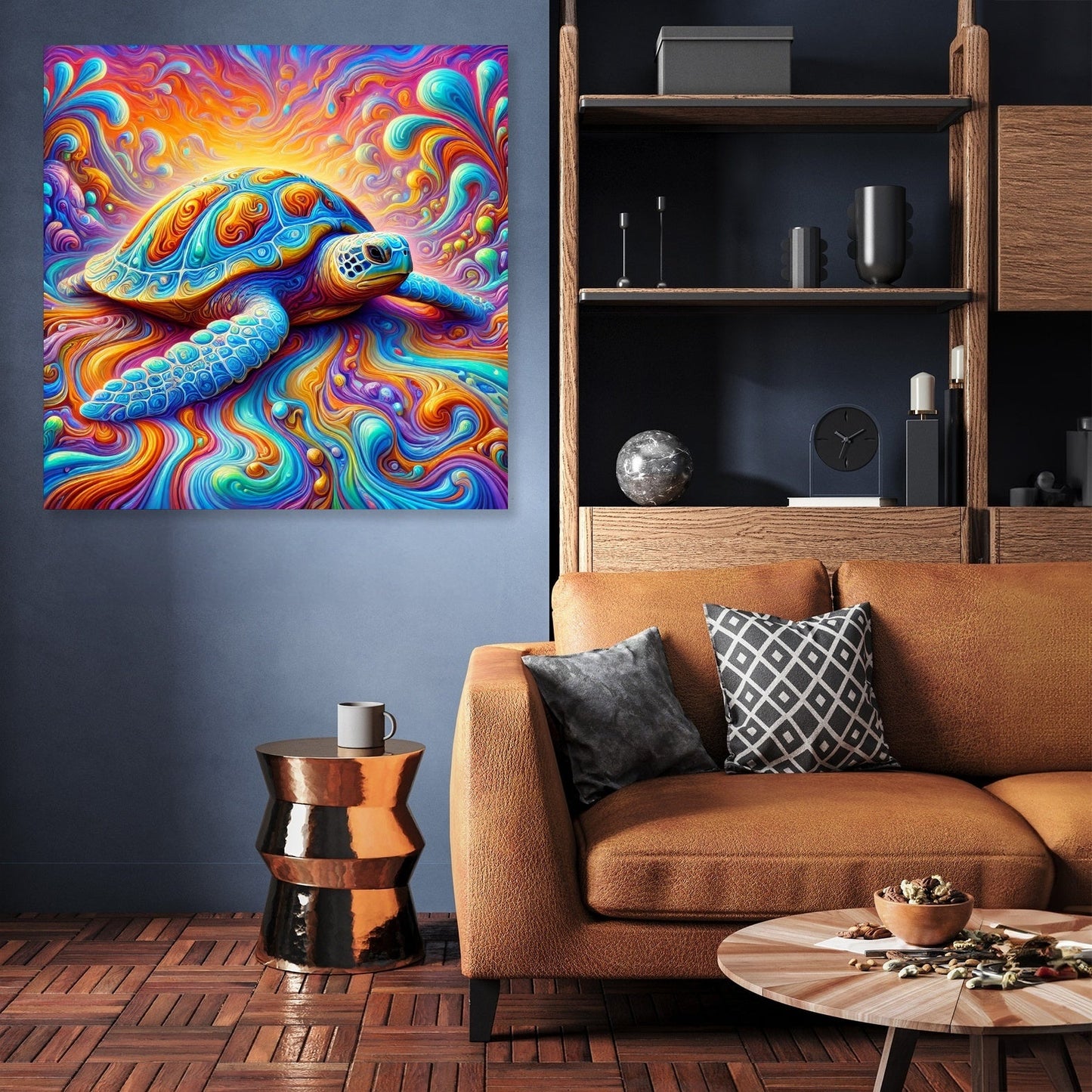 Dreamscape Turtle Canvas
