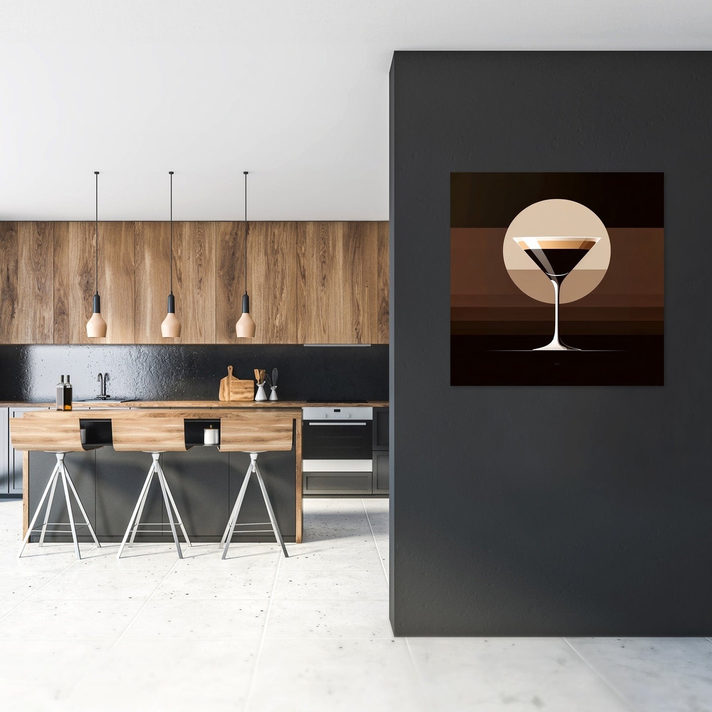 Espresso Martini Minimal Canvas