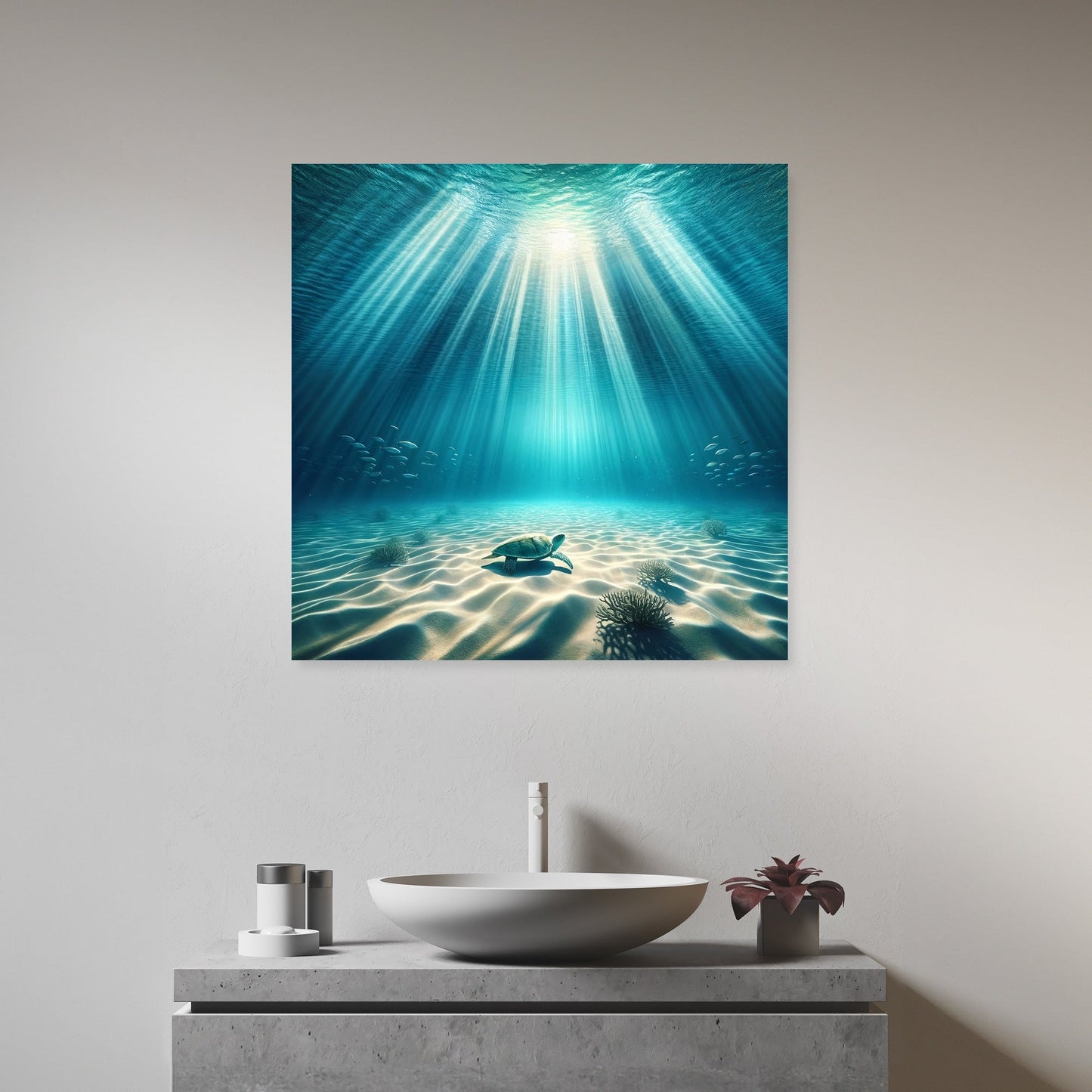 Aquatic Bliss Canvas