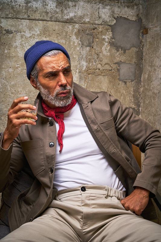 Turner Shacket - Mushroom Superflex