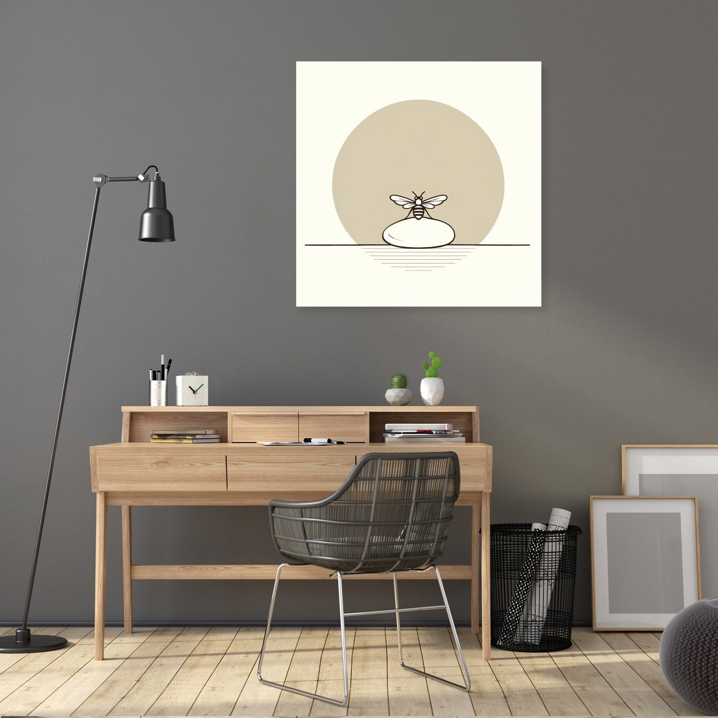 Bee Zen Canvas